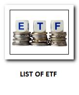 list of etf