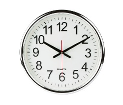 Clock isolated with clipping path