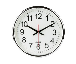 Clock isolated with clipping path