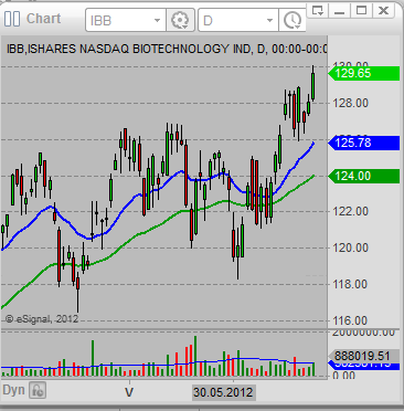 Nasdaq Biotechnology Index Chart