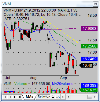 short a stock VNM 001